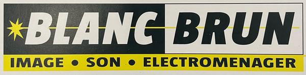 Blanc Brun électroménager (détail)