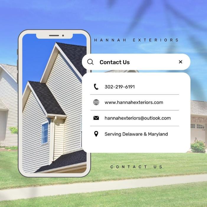 Hannah Exteriors LLC - Smyrna, DE