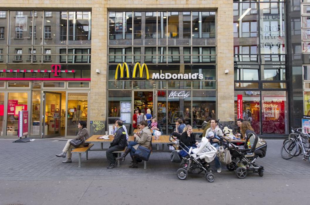 McDonald's, Petersstraße in Leipzig