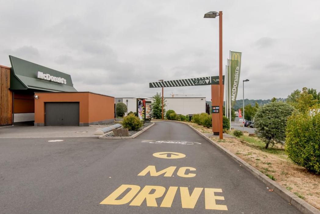 McDonald's, Alfred-Nobel-Straße in Hennef (Sieg)