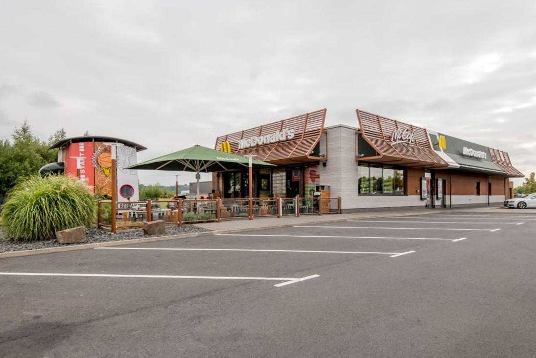McDonald's, Alfred-Nobel-Straße in Hennef (Sieg)