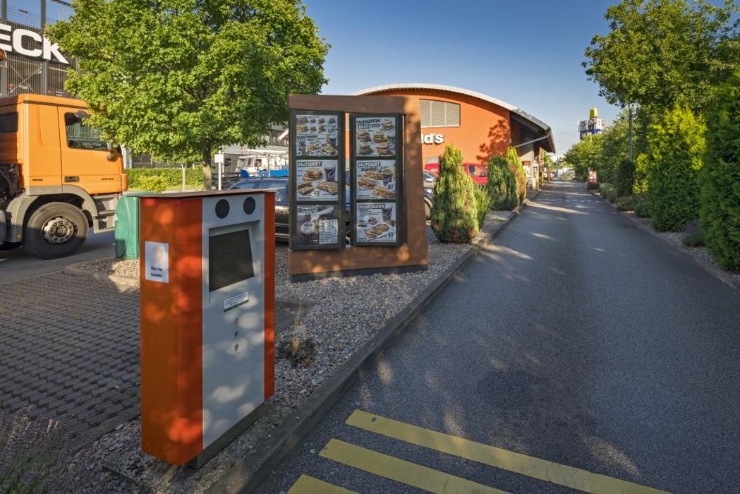 McDonald's, Goldbeckstraße in Hirschberg an der Bergstraße