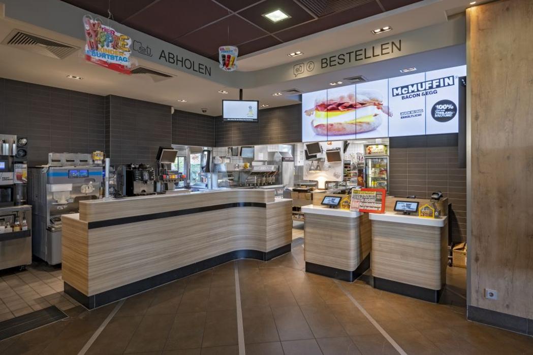 McDonald's, Goldbeckstraße in Hirschberg an der Bergstraße