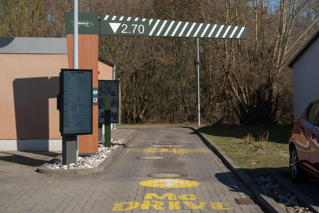 McDonald's, An der Thronpost in Greifswald