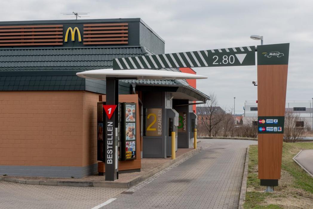 McDonald's, Am Wilhelmschacht in Borna
