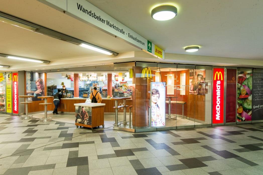 McDonald's, Wandsbeker Marktstraße in Hamburg
