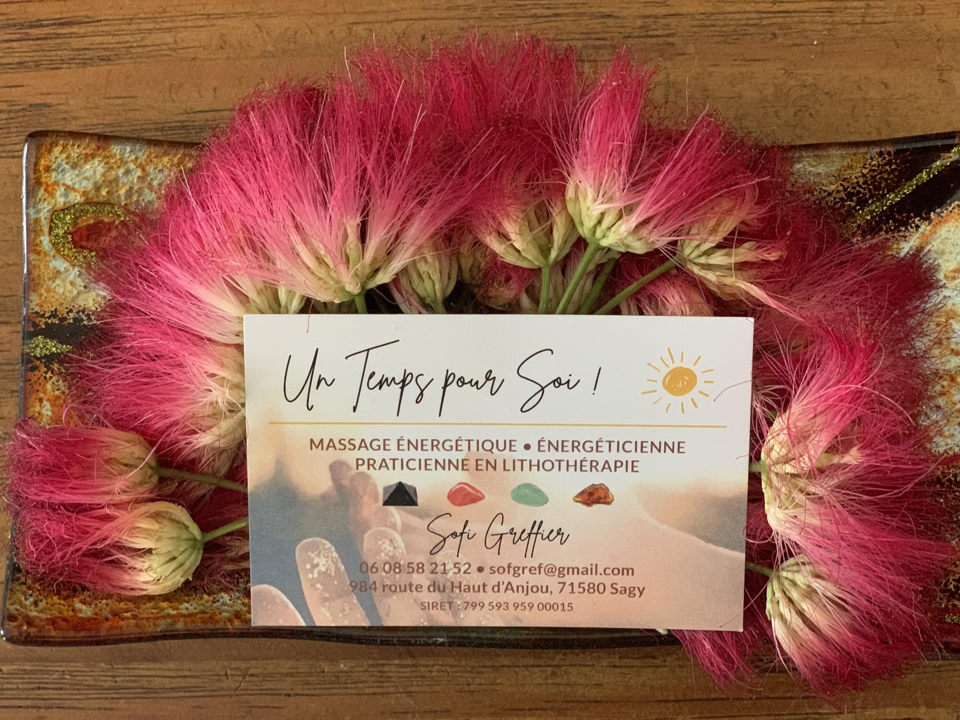 Un Temps Pour Soi! Sofi Greffier soins hors d'un cadre réglementé