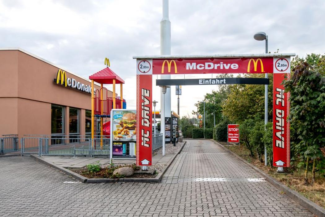 McDonald's, Gewerbestraße in Möckern