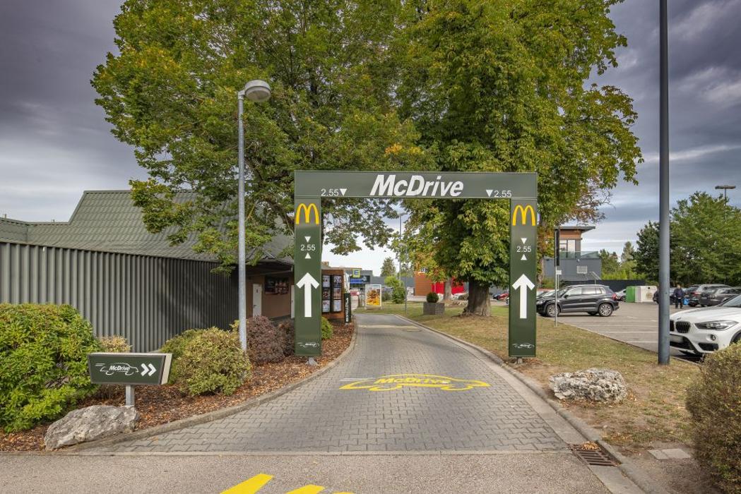McDonald's, Luitpoldstraße in Dinkelsbühl