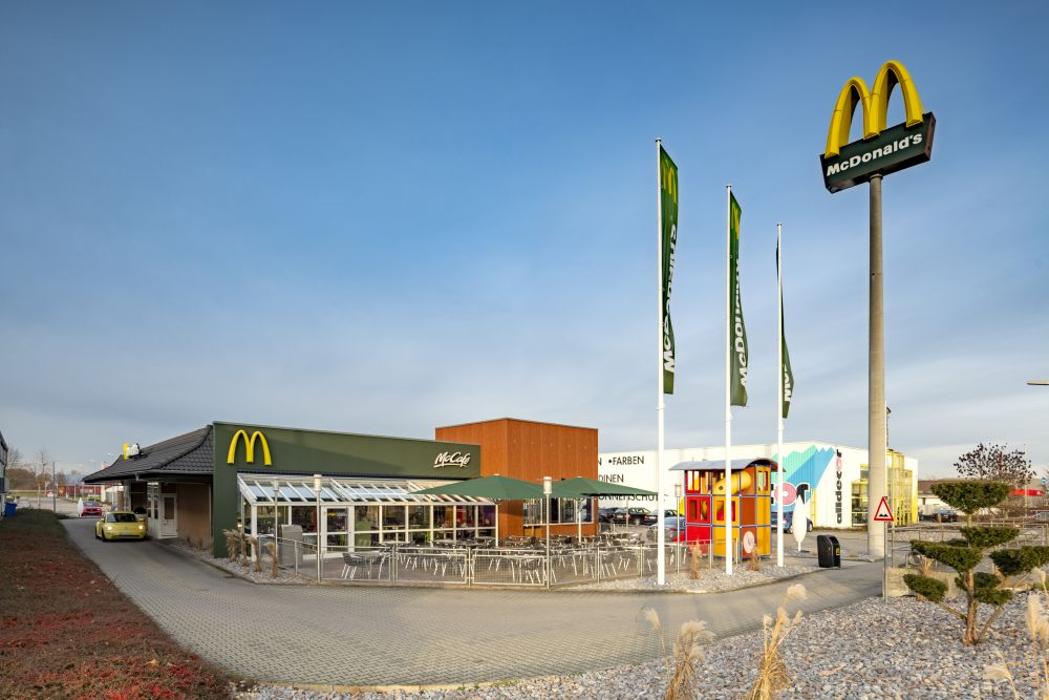 McDonald's, Werner-von-Siemens-Straße in Lauingen