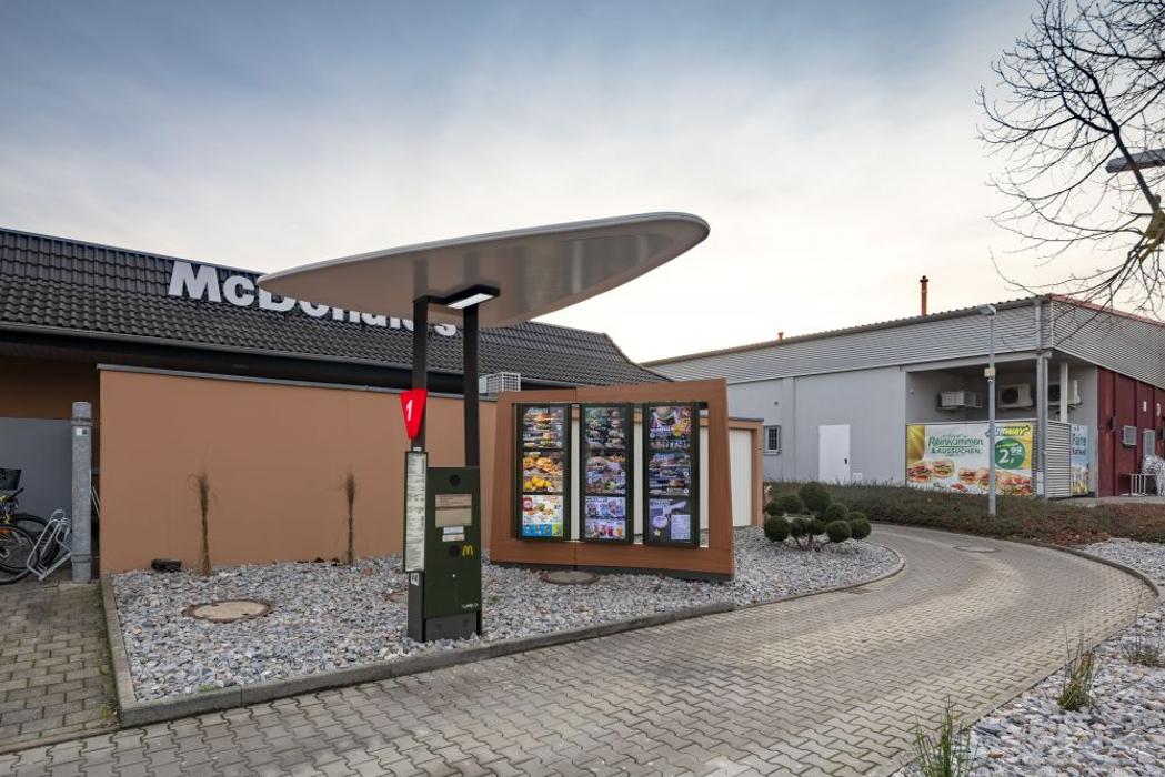 McDonald's, Werner-von-Siemens-Straße in Lauingen