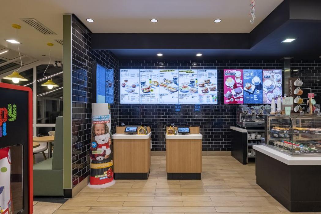 McDonald's, Werner-von-Siemens-Straße in Lauingen