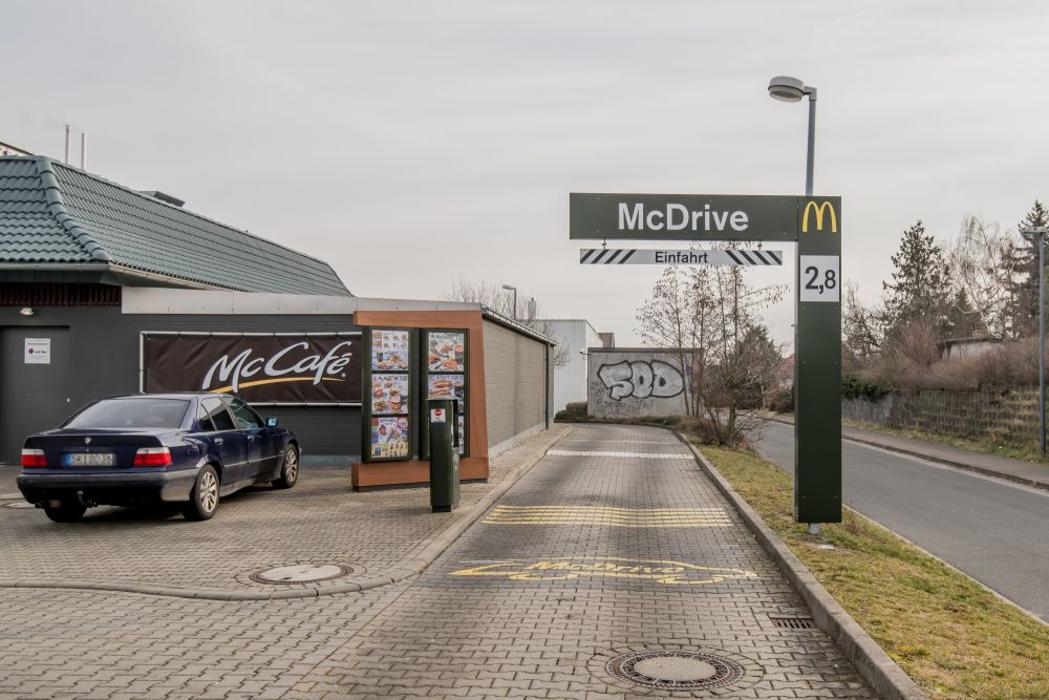 McDonald's, An der Lauchstädter Straße in Angersdorf