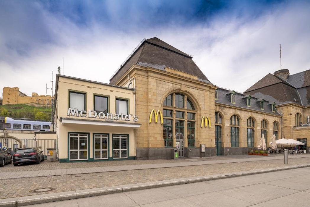 McDonald's, Bahnhofplatz in Koblenz