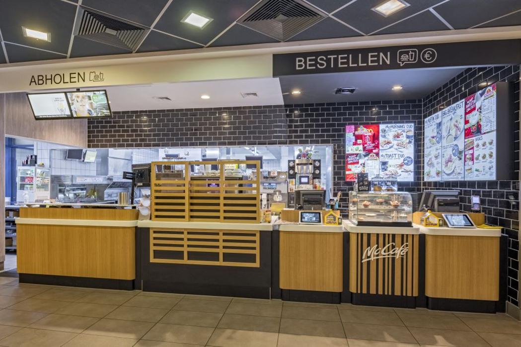 McDonald's, Bergstraße in Weinheim