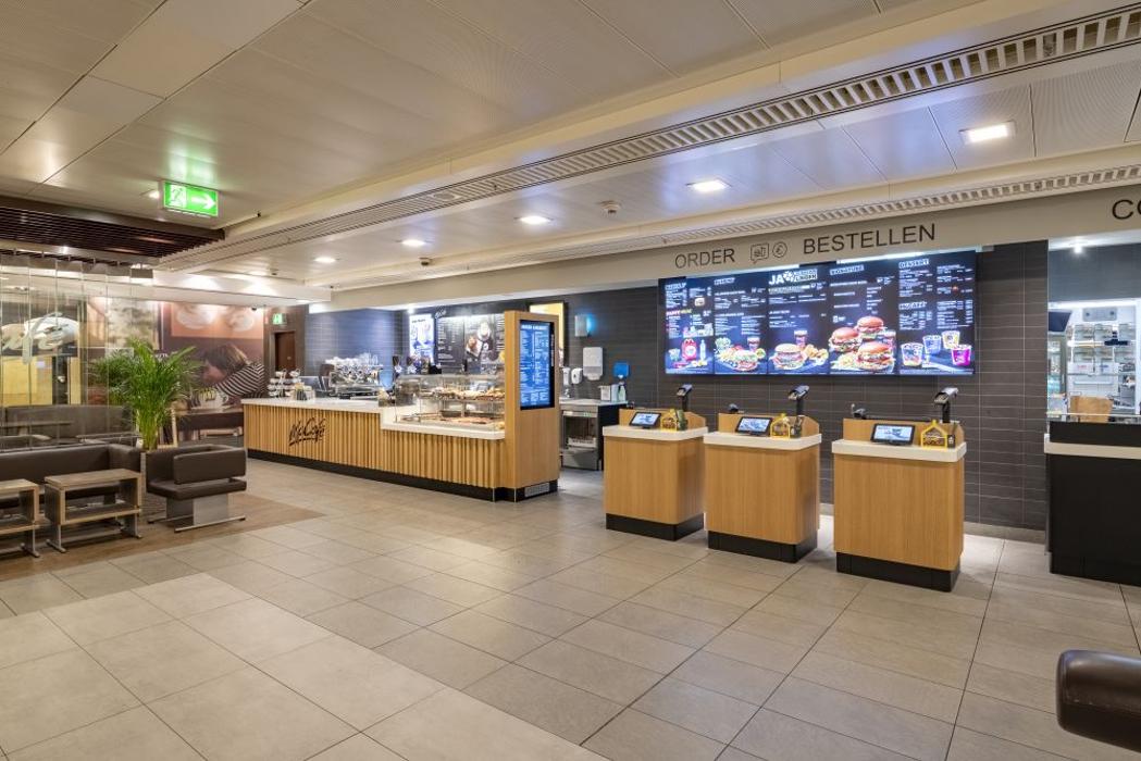 McDonald's, Abflugring in Frankfurt am Main