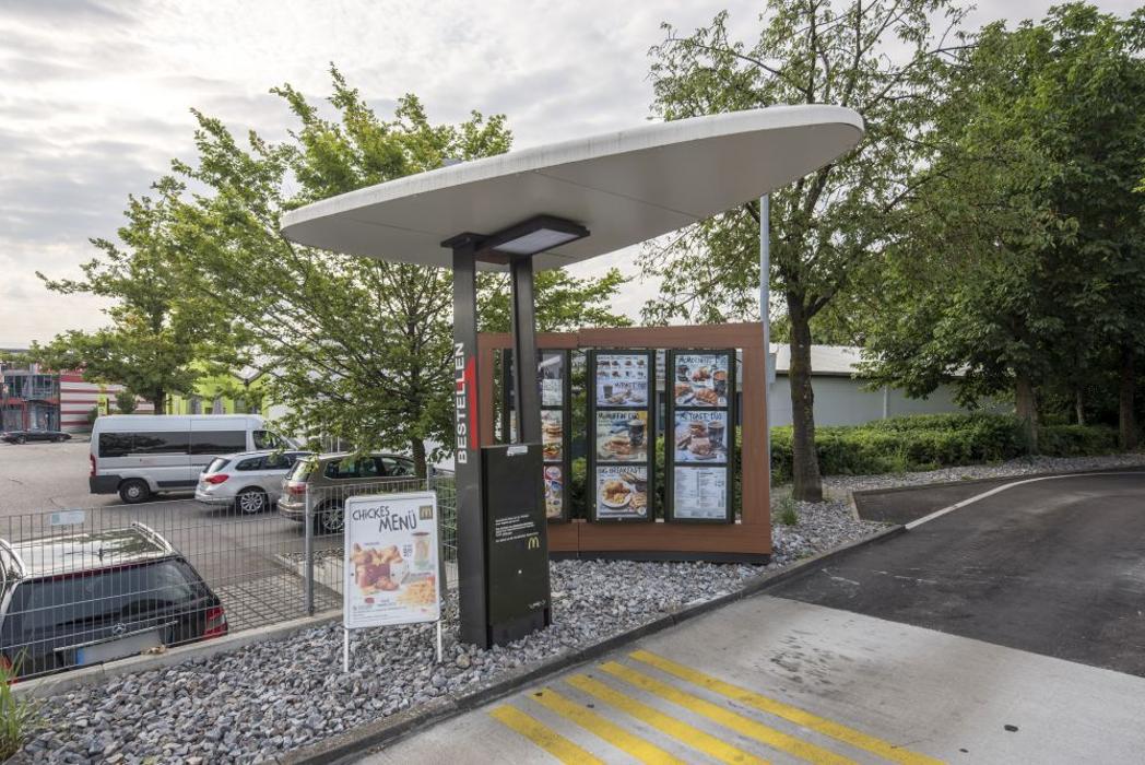 McDonald's, Daimlerstraße in Stadtbergen