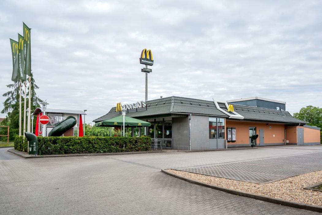 McDonald's, Güterbahnhofstraße in Senftenberg