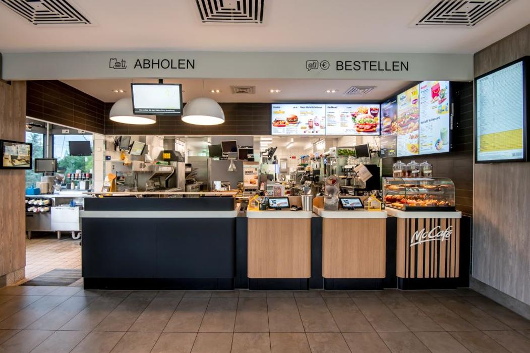 McDonald's, Güterbahnhofstraße in Senftenberg