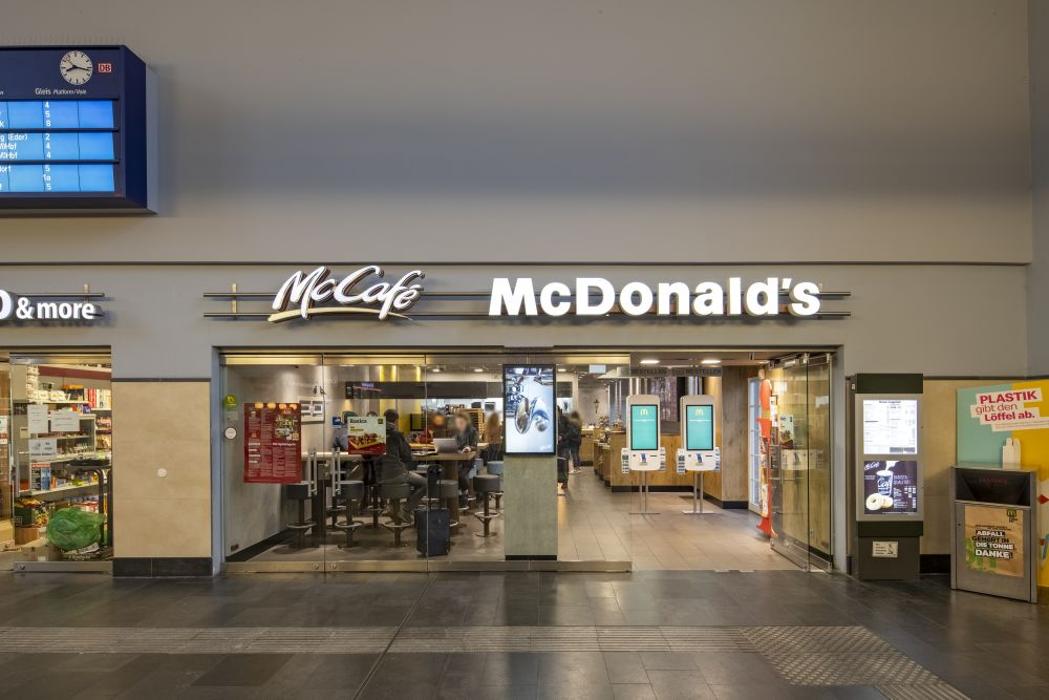 McDonald's, Bahnhofstraße in Marburg