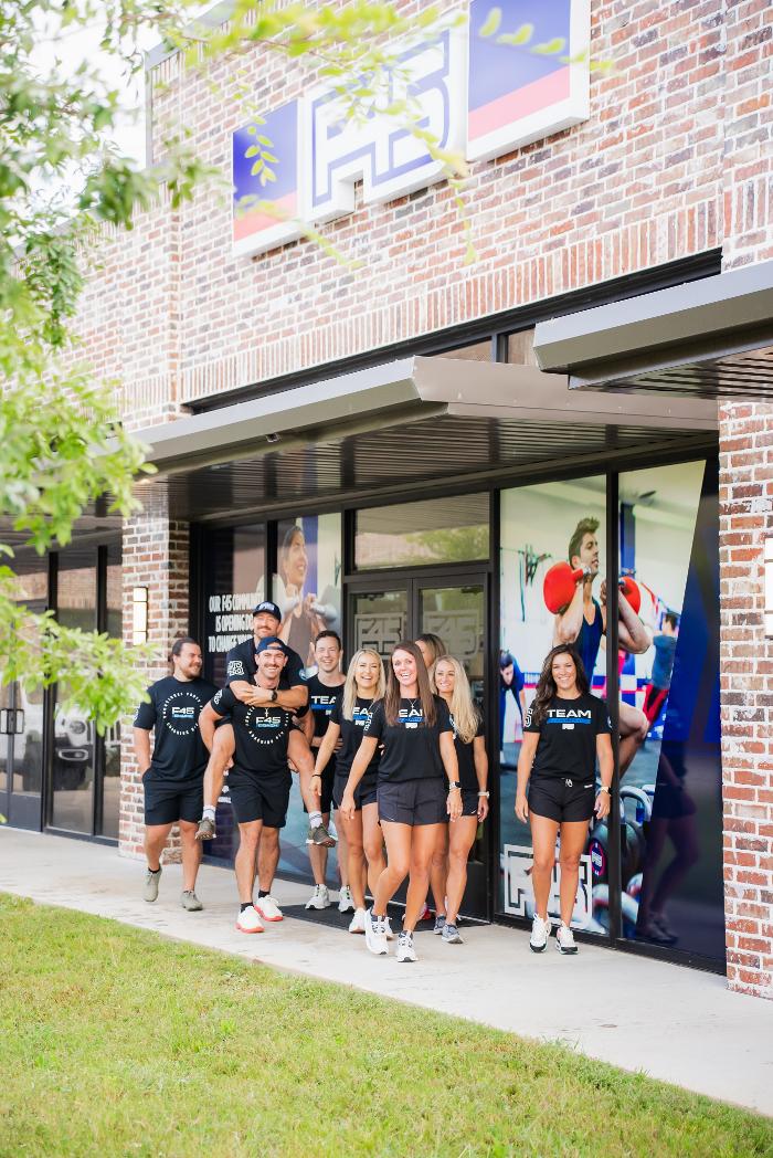 F45 Training Legacy Trail Logo