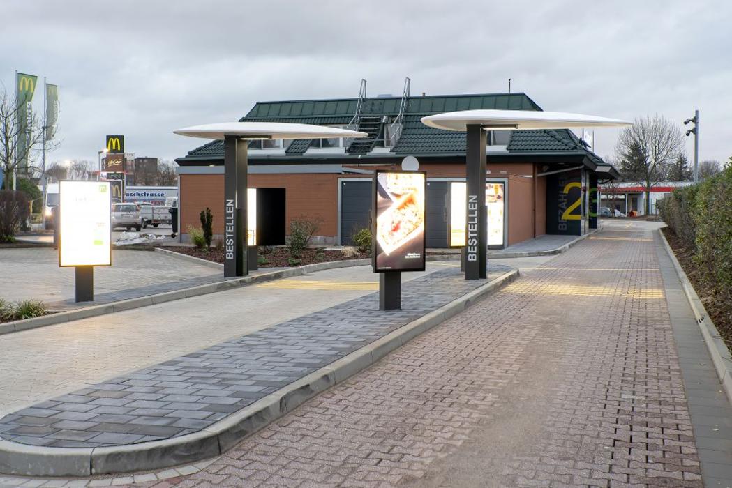 McDonald's, Lübecker Straße in Dormagen