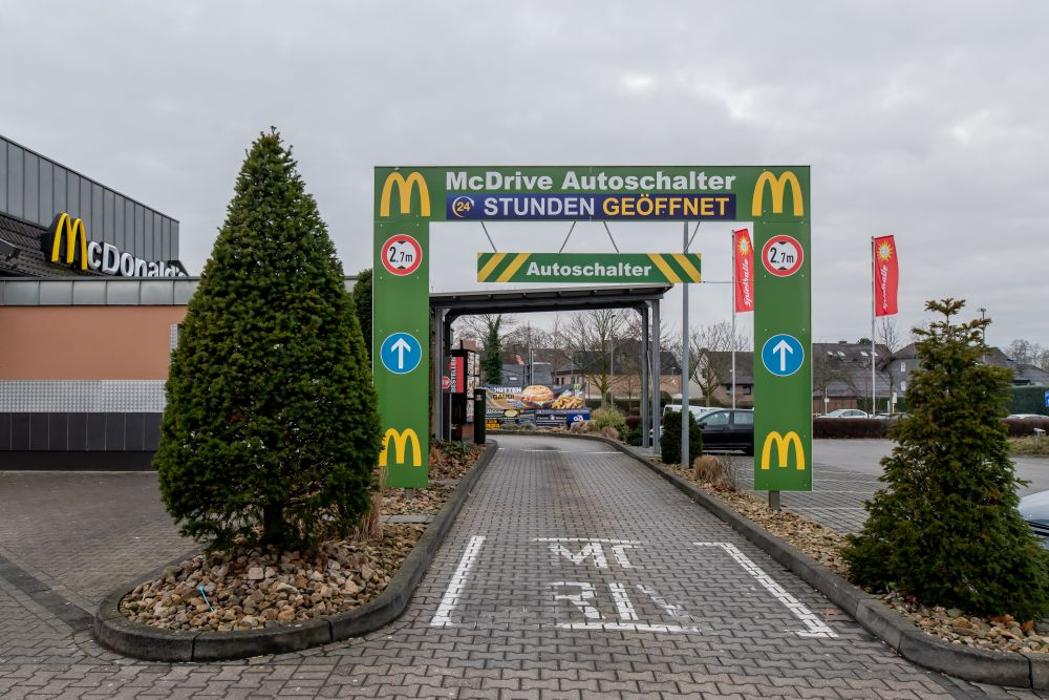 McDonald's, Rockwool Straße in Gladbeck