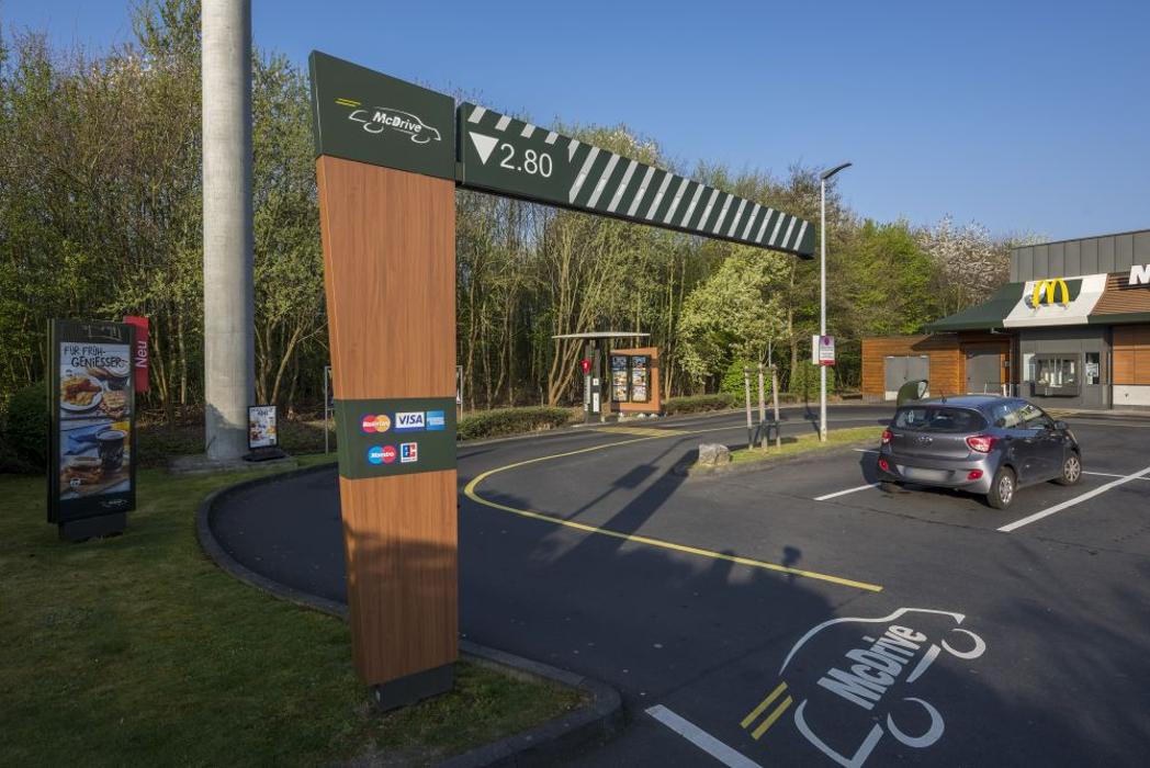 McDonald's, Echternacher Straße in Troisdorf