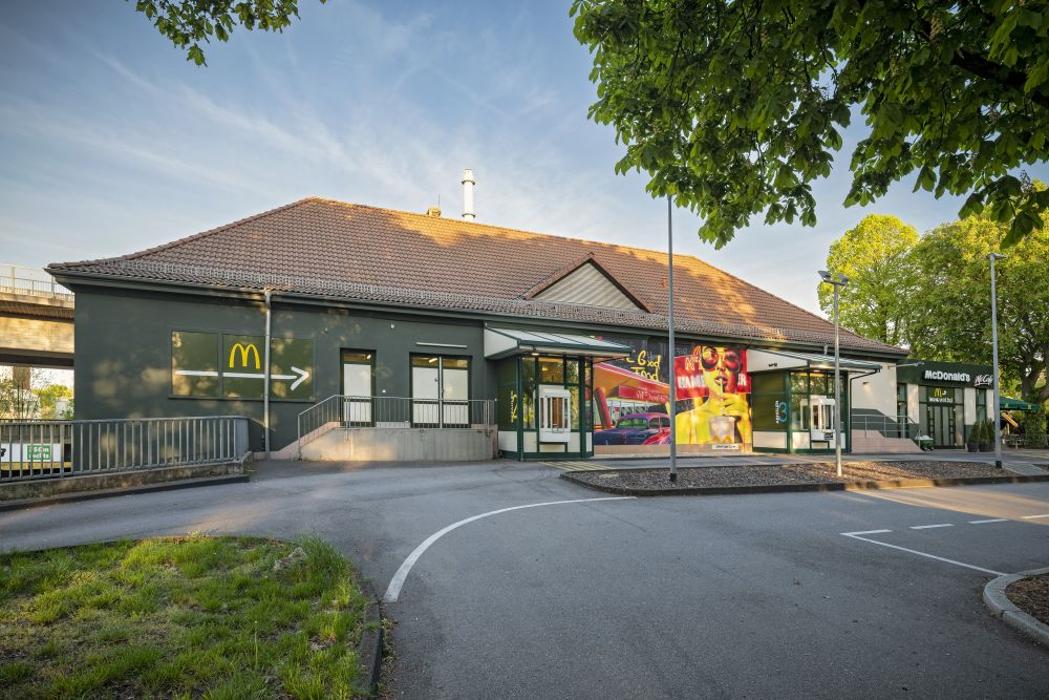 McDonald's, Am Mühlburger Bahnhof in Karlsruhe