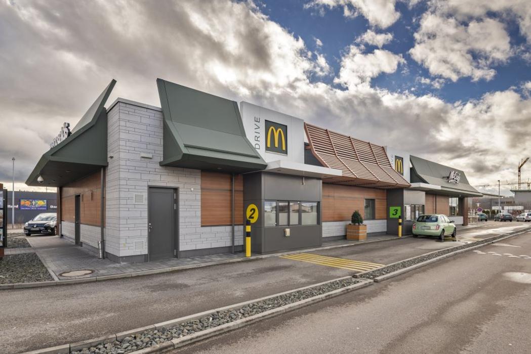 McDonald's, Gutenbergstraße in Ungerhausen