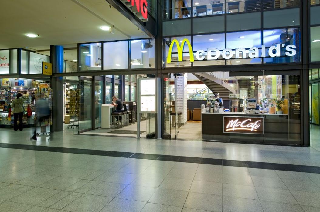 McDonald's, Bahnhofsplatz in Nürnberg
