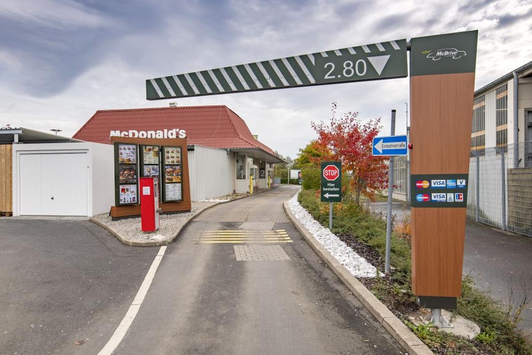 McDonald's, Ludwig-Erhard-Straße in Mitterteich