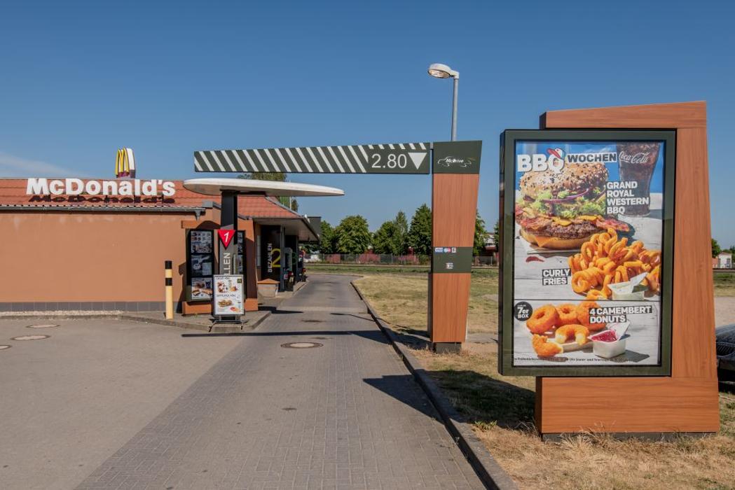 McDonald's, Hamburger Straße in Wittstock