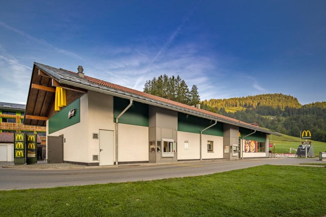 McDonald's, An der Breitach in Fischen im Allgäu