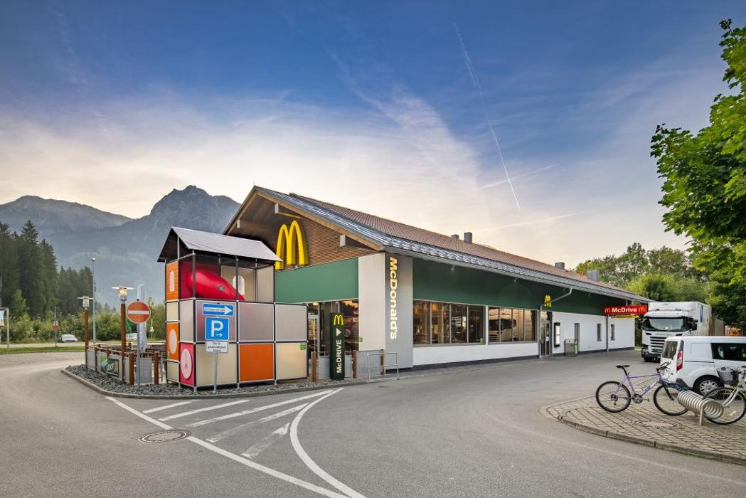 McDonald's, An der Breitach in Fischen im Allgäu