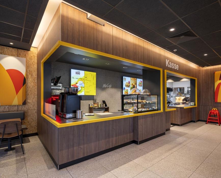 McDonald's, Rodgaustraße in Hanau