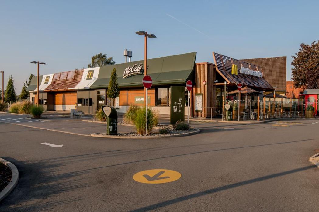 McDonald's, Konrad-Adenauer-Straße in Rinteln
