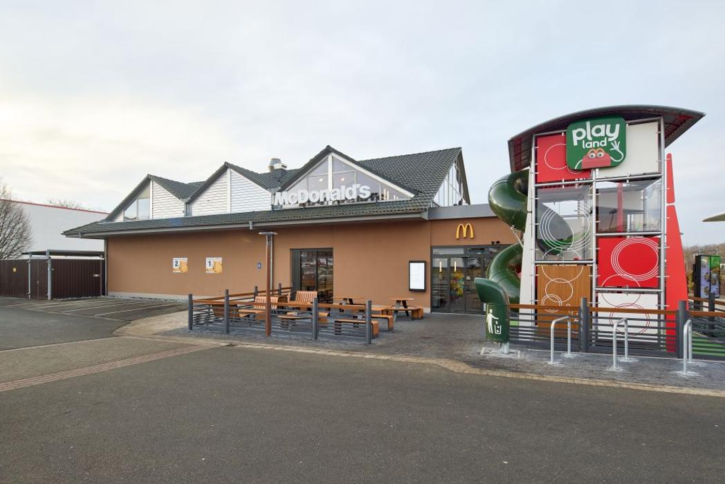 McDonald's, Oskar-Arnold-Straße in Zwickau