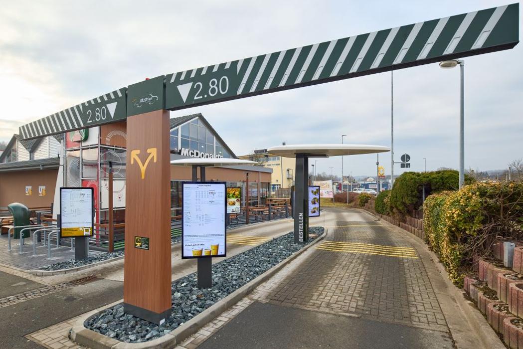 McDonald's, Oskar-Arnold-Straße in Zwickau