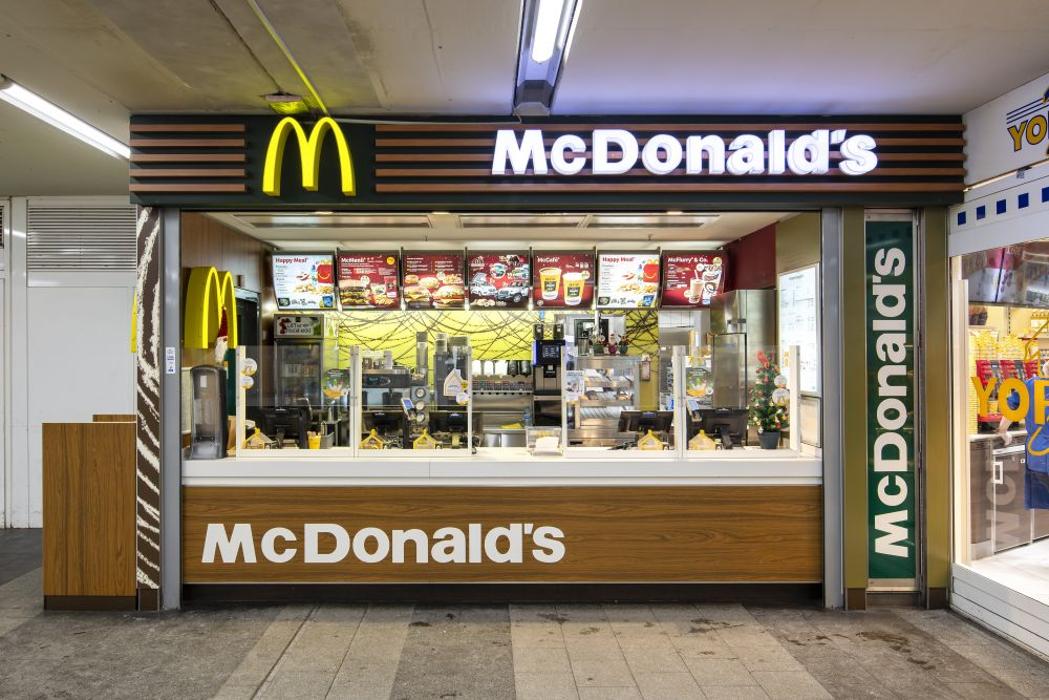 McDonald's, Bahnhofsplatz in Nürnberg