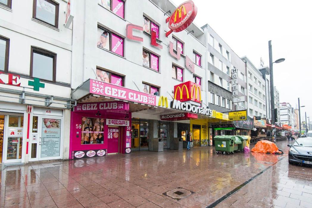 McDonald's, Reeperbahn in Hamburg