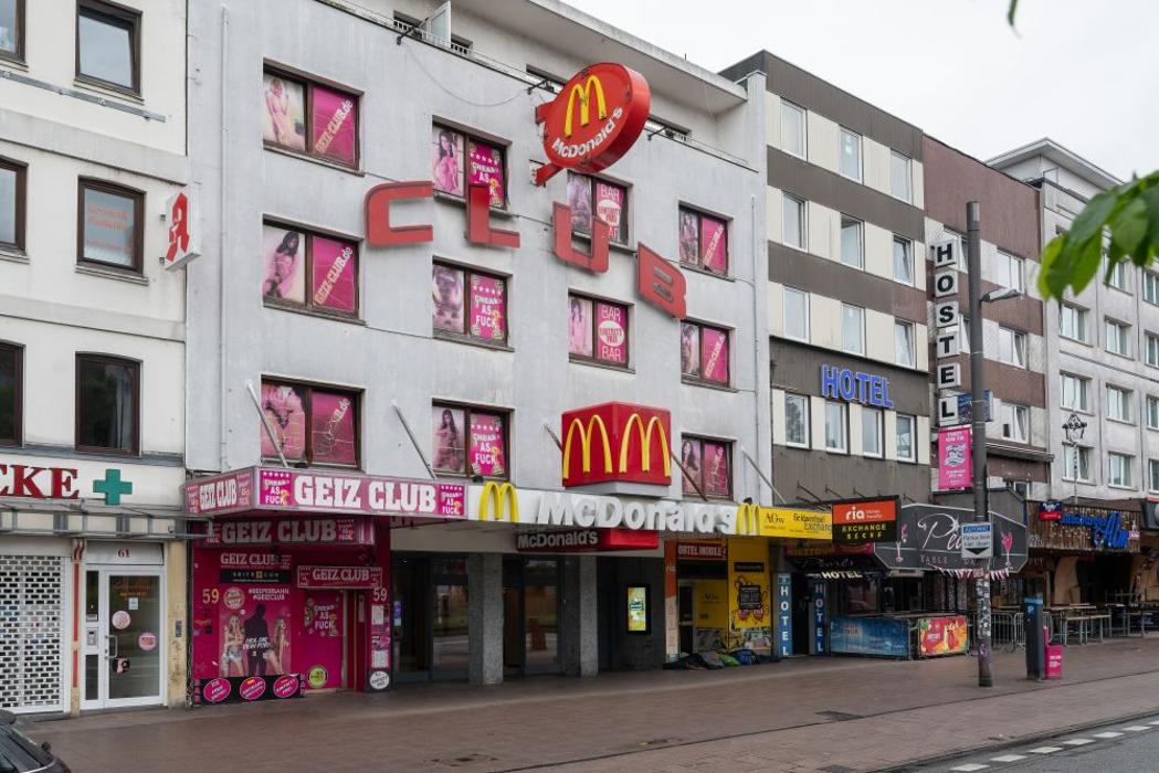 McDonald's, Reeperbahn in Hamburg