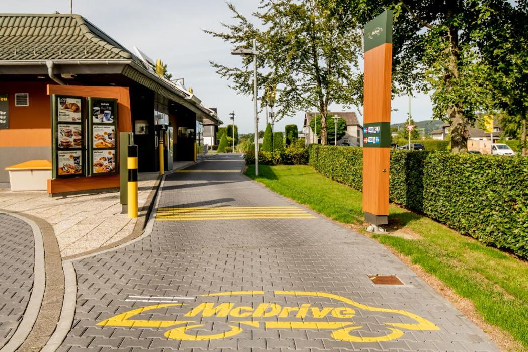 McDonald's, Am Handwerkerzentrum in Monschau