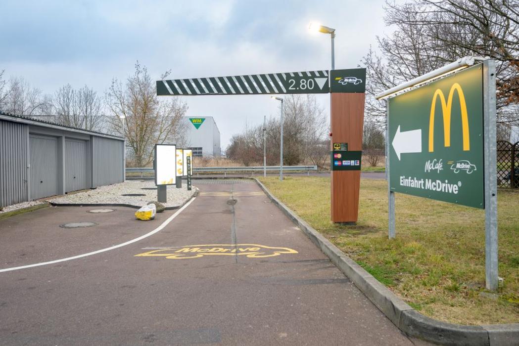 McDonald's, Rosenfelder Straße in Halle (Saale)