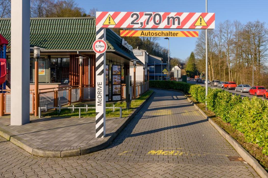 McDonald's, Lenneper Straße in Wipperfürth