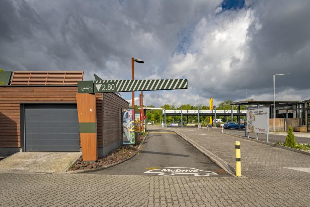 McDonald's, Mannheimer Straße in Ludwigshafen am Rhein