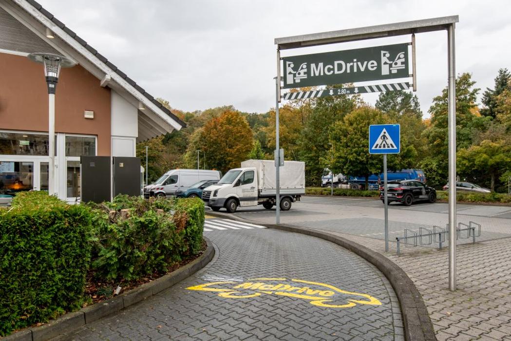 McDonald's, Eisenbahnstraße in Stolberg