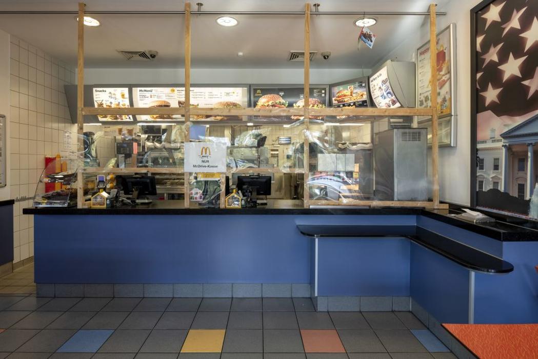 McDonald's, Bocksdornweg in Karlsruhe