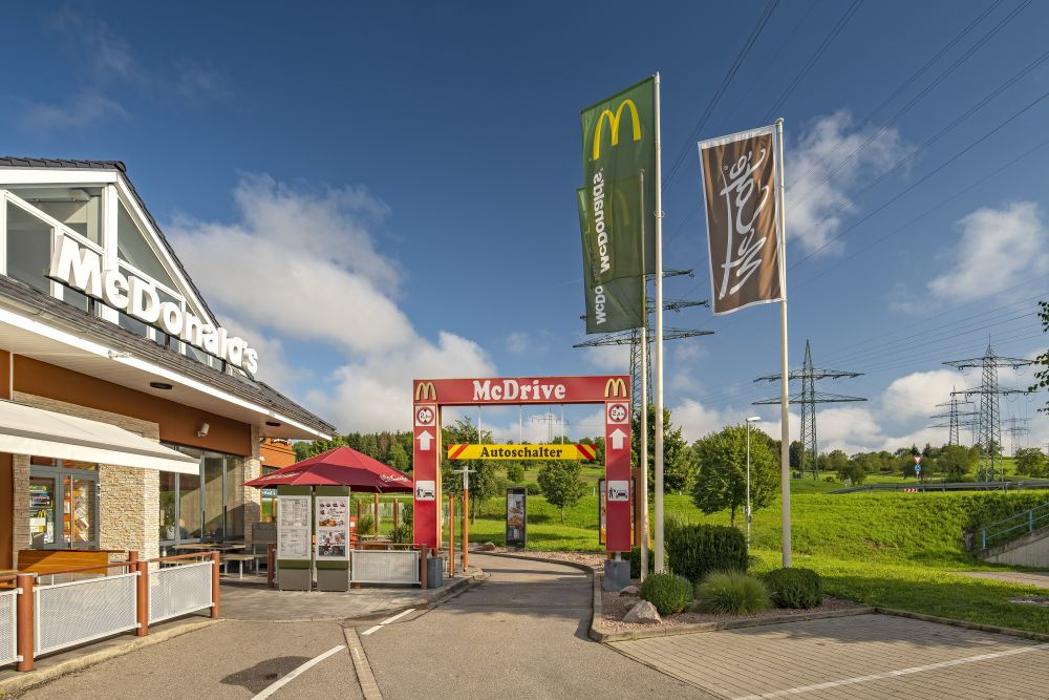McDonald's, Großmattstraße in Rheinfelden (Baden)