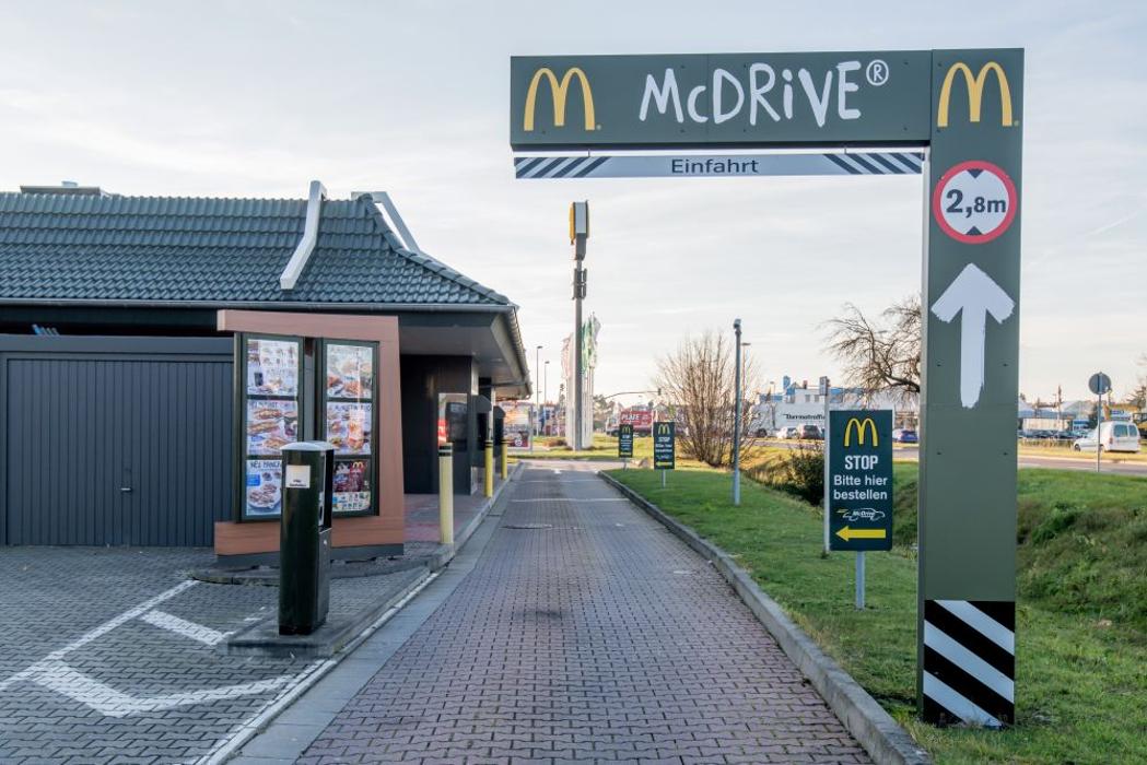 McDonald's, Miltitzer Straße in Leipzig